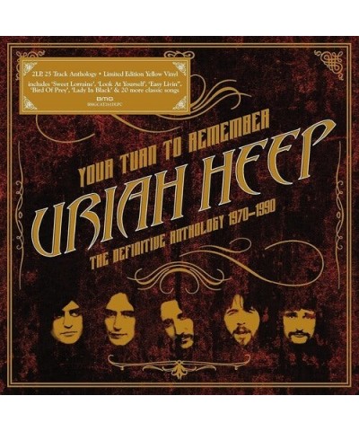 Uriah Heep Definitive Anthology 1970-1990 Vinyl Record $16.41 Vinyl