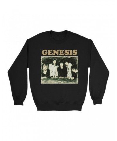 Genesis Sweatshirt | The Silent Sun Image Distressed Sweatshirt $14.33 Sweatshirts