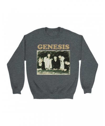 Genesis Sweatshirt | The Silent Sun Image Distressed Sweatshirt $14.33 Sweatshirts