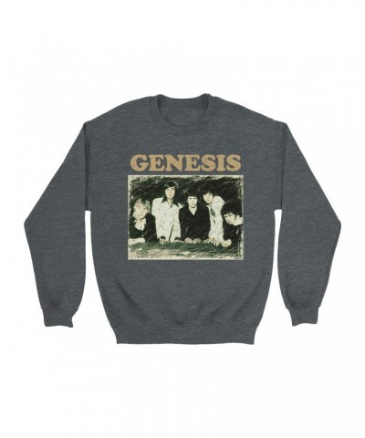 Genesis Sweatshirt | The Silent Sun Image Distressed Sweatshirt $14.33 Sweatshirts