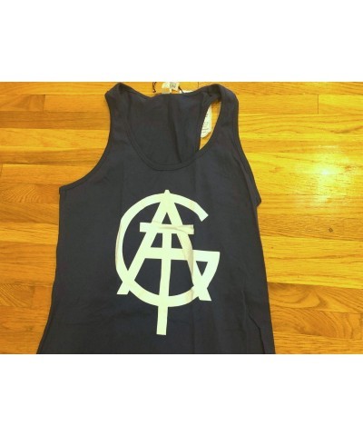 All Good Things Girls M Dark Blue Logo Tank $6.00 Shirts