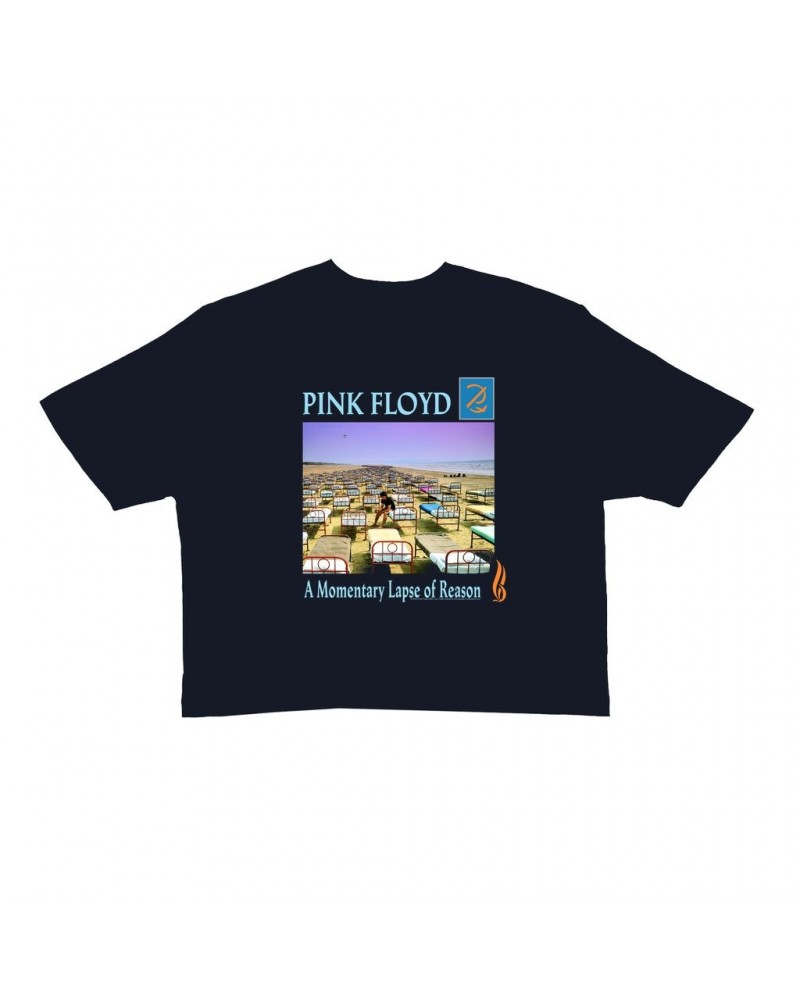 Pink Floyd Ladies' Crop Tee | A Momentary Lapse Of Reason Album Cover Crop T-shirt $13.21 Shirts