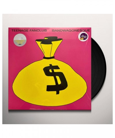 Teenage Fanclub BANDWAGONESQUE (TRANSPARENT YELLOW) Vinyl Record $20.40 Vinyl