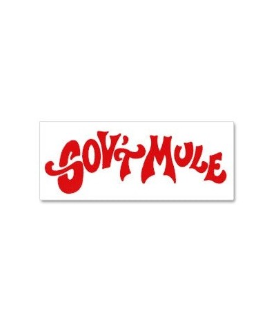 Gov't Mule Red Die Cut Sticker $3.31 Accessories