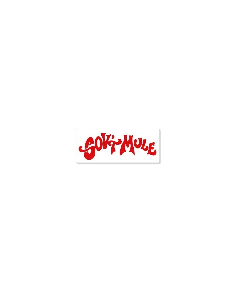 Gov't Mule Red Die Cut Sticker $3.31 Accessories