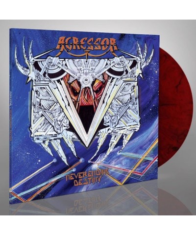 Agressor LP - Neverending Destiny (Red & Black Marbled Vinyl) $23.77 Vinyl