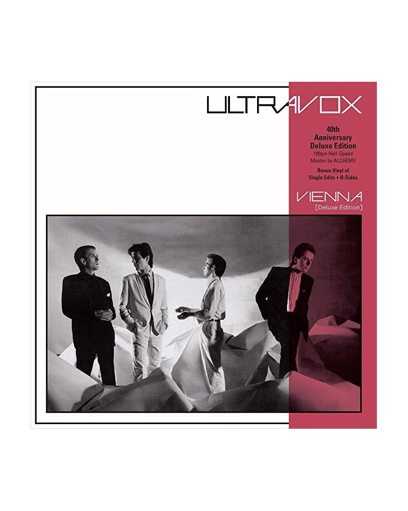 Ultravox VIENNA (DELUXE EDITION: HALF SPEED MASTER/40TH ANNIV.) Vinyl Record $13.00 Vinyl