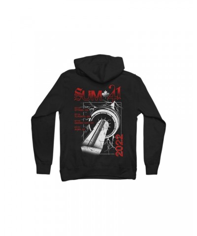 Sum 41 Canada 2022 Black Itin Zip Hoodie $26.60 Sweatshirts