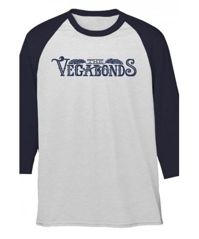 The Vegabonds Logo Raglan (Heather White/Indigo) $11.00 Shirts