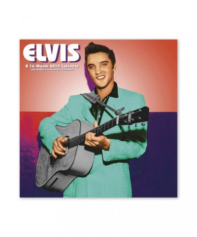 Elvis Presley 12" x 12" 2019 Wall Calendar $4.80 Calendars