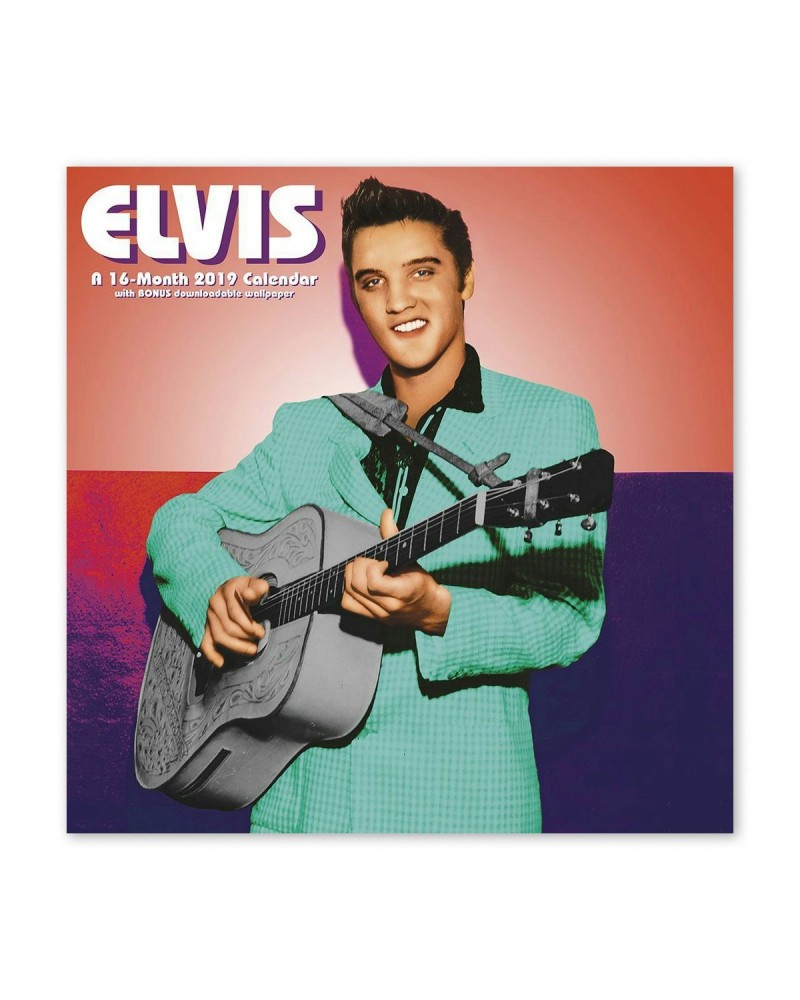 Elvis Presley 12" x 12" 2019 Wall Calendar $4.80 Calendars