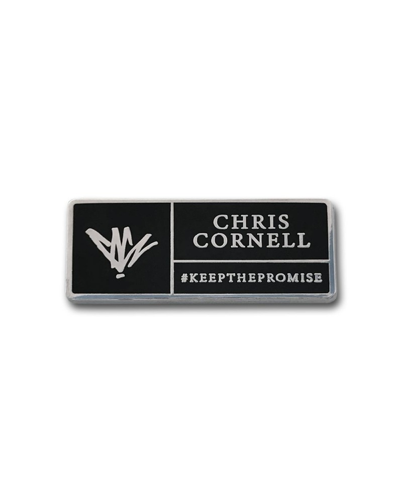 Chris Cornell Keep The Promise Pin $4.48 Accessories