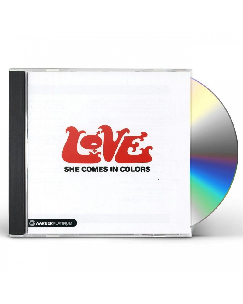 Love SHE COMES IN COLORS: THE PLATINUM COLLECTION CD $8.10 CD