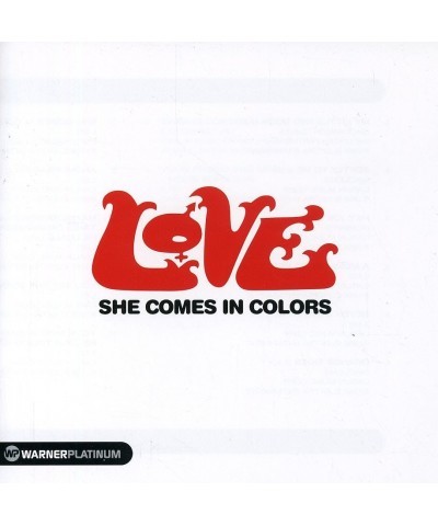 Love SHE COMES IN COLORS: THE PLATINUM COLLECTION CD $8.10 CD