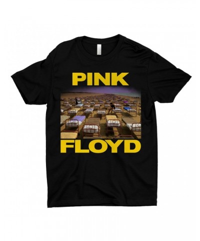 Pink Floyd T-Shirt | A Momentary Lapse of Reason Beds Yellow Logo Shirt $8.48 Shirts