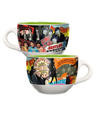 The Beatles Album Collage 20 oz. Ceramic Soup Mug $5.70 Drinkware