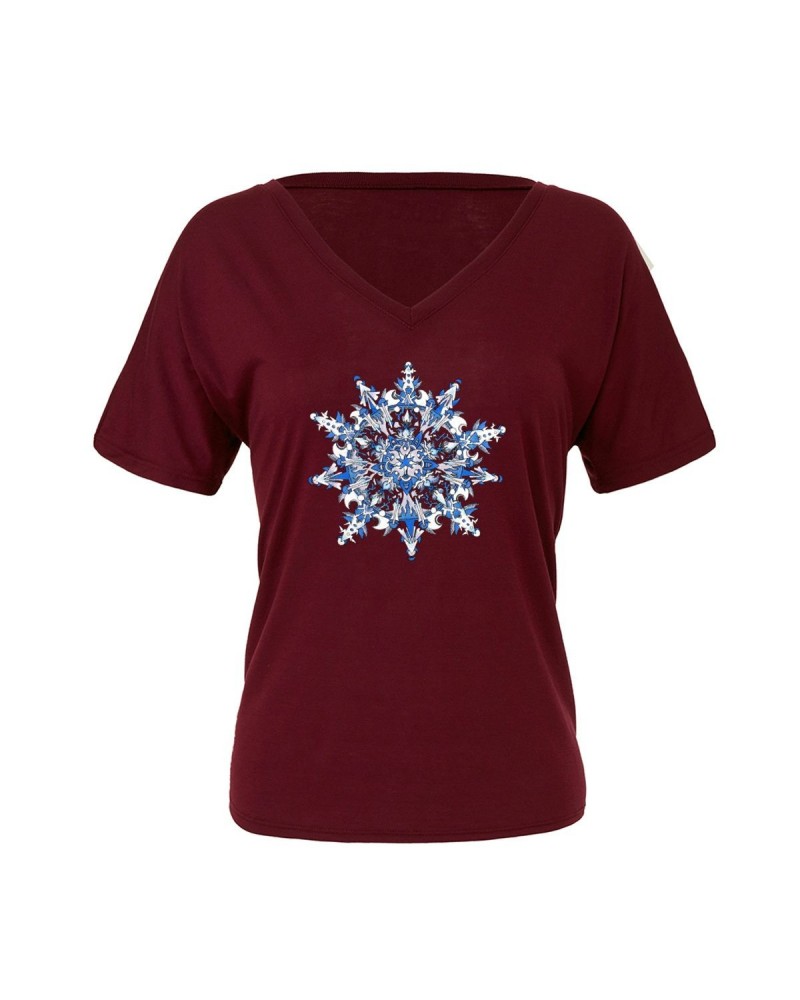 Gov't Mule 2018 Christmas Jam Women’s Snowflake T-Shirt $10.25 Shirts