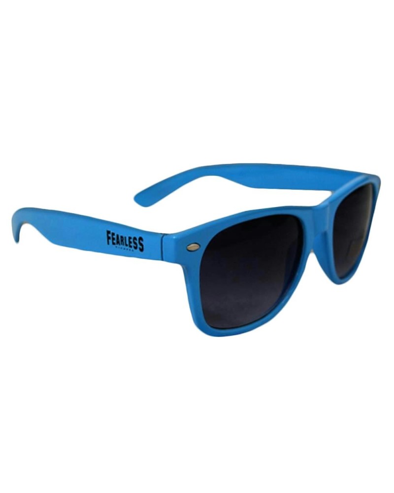 Fearless Records Fearless Logo Blue Sunglasses $5.16 Accessories