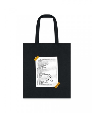 Billy Joel "8-29-23 MSG Set List" Black Tote Bag - Online Exclusive $13.80 Bags