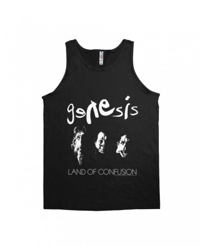 Genesis Unisex Tank Top | Land Of Confusion Album Image Shirt $11.23 Shirts