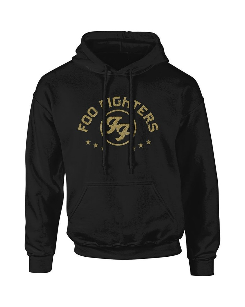 Foo Fighters Hoodie - Arched Stars $19.24 Sweatshirts