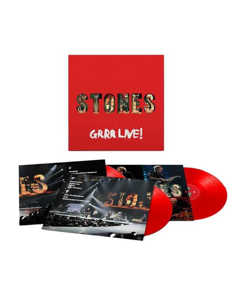 The Rolling Stones GRRR Live! Red 3LP $27.73 Vinyl