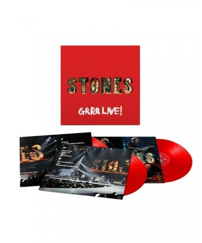 The Rolling Stones GRRR Live! Red 3LP $27.73 Vinyl