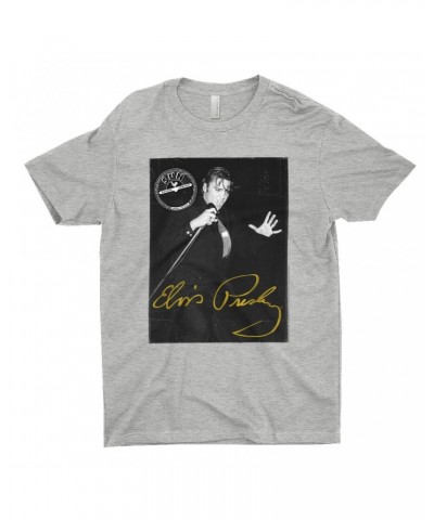 Elvis Presley T-Shirt | Portrait Live Shirt $11.48 Shirts