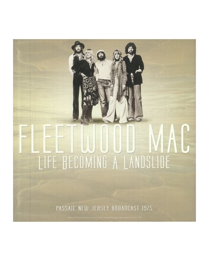 Fleetwood Mac LP Vinyl Record - Best Of Live At Life Becoming A Landslide Passaic New Jersey Broadcast 19 75 $10.75 Vinyl