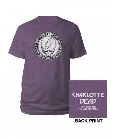 Dead & Company Charlotte NC Stealie Event Tee $18.00 Shirts