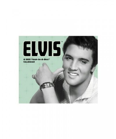 Elvis Presley 2022 Year-In-A-Box Calendar $7.22 Calendars