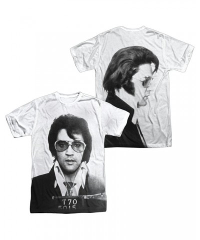 Elvis Presley Shirt | MUGSHOT (FRONT/BACK PRINT) Tee $9.00 Shirts