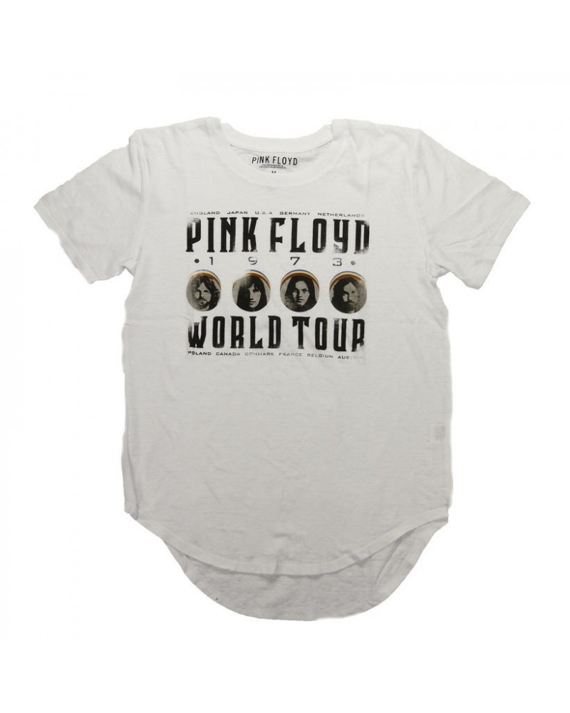 Pink Floyd Faces World Tour 1973 T-Shirt $4.13 Shirts