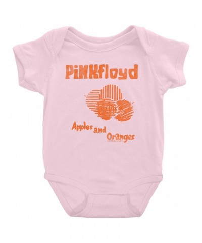 Pink Floyd Baby Short Sleeve Bodysuit | Apples And Oranges Album Image Bodysuit $6.78 Kids