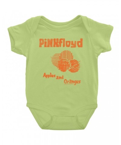 Pink Floyd Baby Short Sleeve Bodysuit | Apples And Oranges Album Image Bodysuit $6.78 Kids