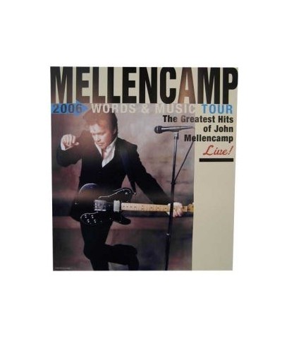 John Mellencamp Words & Music Tour Poster $1.98 Decor