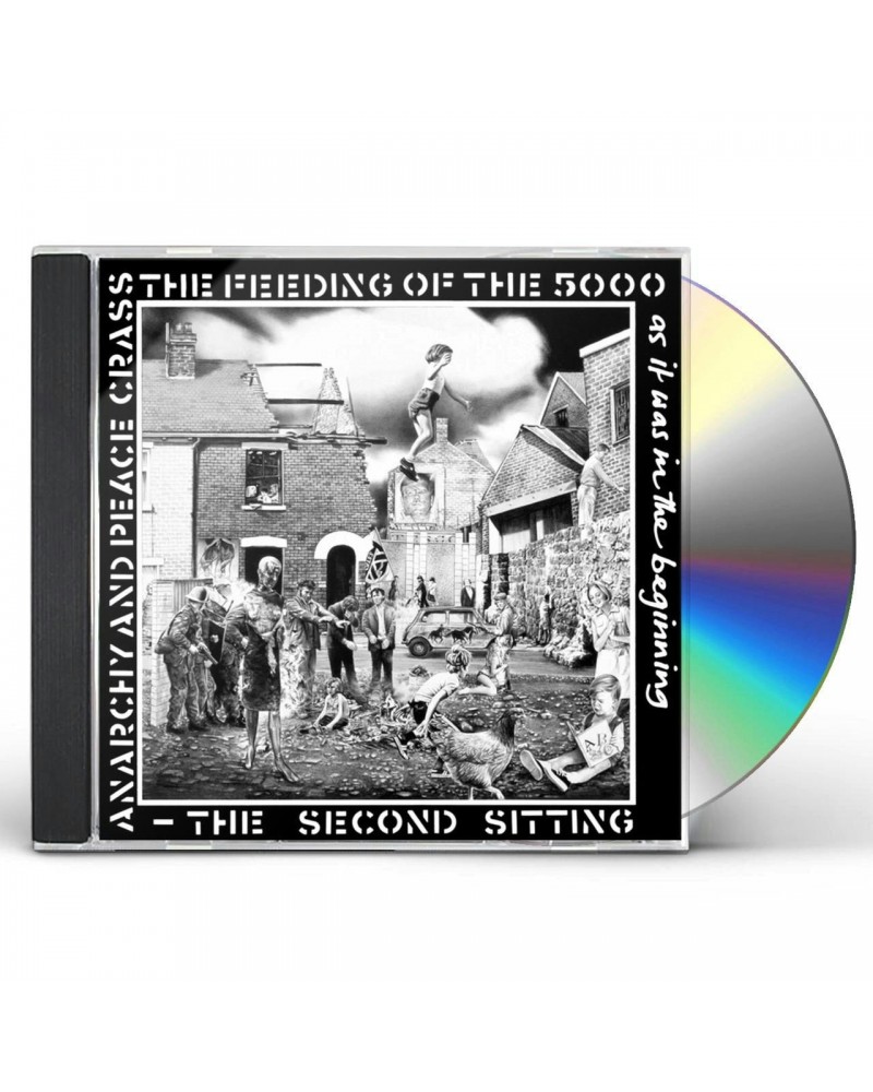 Crass FEEDING OF THE FIVE THOUSAND (THE SECOND SITTING) CD $7.28 CD