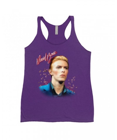 David Bowie Ladies' Tank Top | Young Americans Album Photo Image Shirt $11.29 Shirts