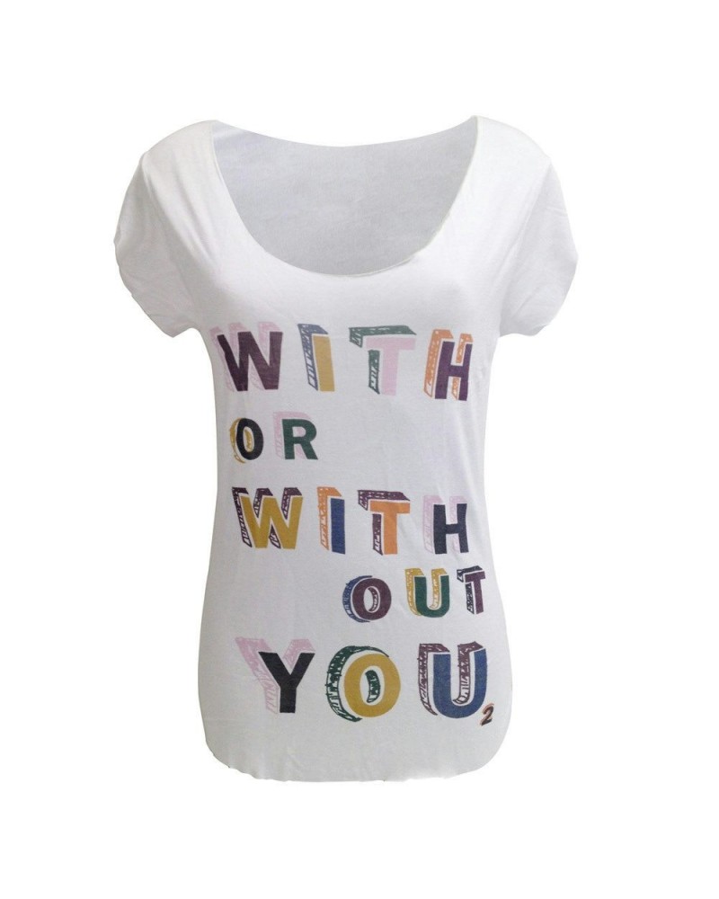 U2 With Or Without You' T-Shirt $22.00 Shirts