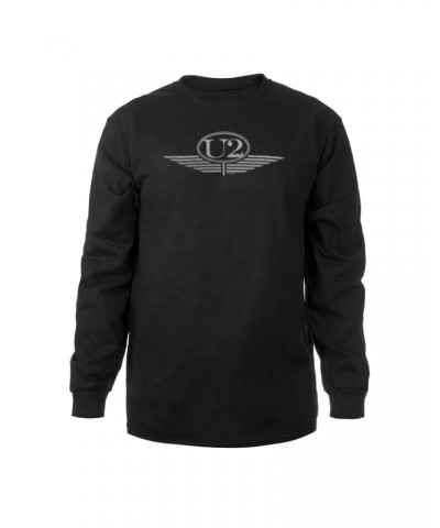 U2 Silver Wings Logo Long Sleeve $9.00 Shirts