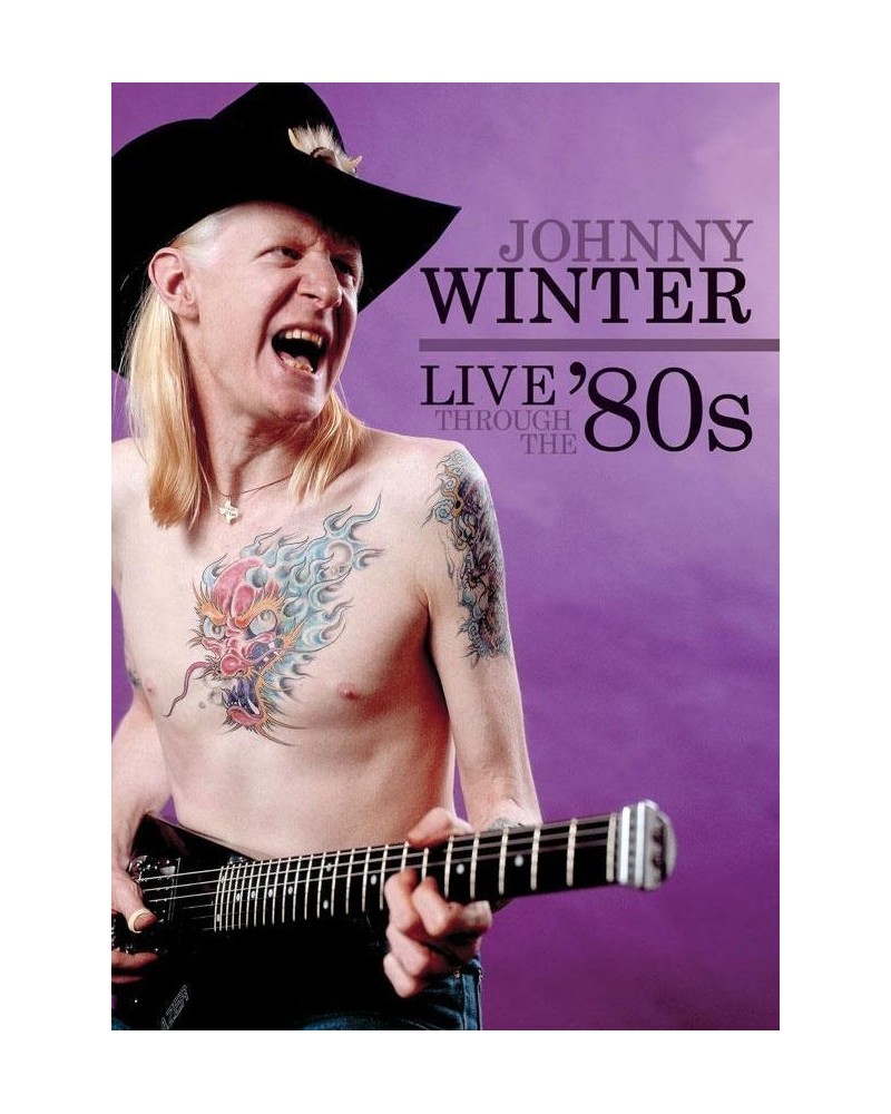 Johnny Winter Live Through The 80s DVD $7.38 Videos